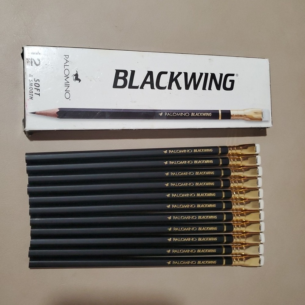 Palomino Blackwing Pencils Matte 11 Pack Soft & Smooth Graphite Made In Japan